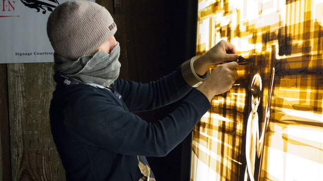 Max Zorn Tape Art