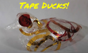 Packing Tape Ducks